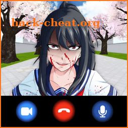 Ayano Aishi Video Call Simulator icon