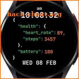 AZ261 Json Code Watch Face icon