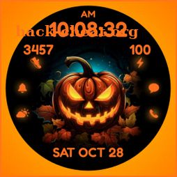 AZ268 Pumpkin Watch Halloween icon