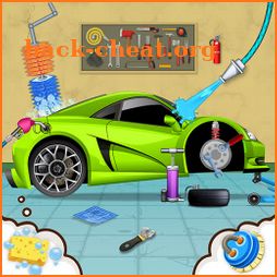 Baby Car Wash Garage Games For Boys icon