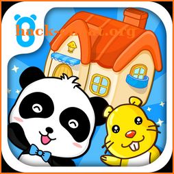 Baby Panda House Building icon