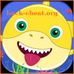 Baby shark : Doo shark in the sea icon