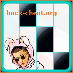 Bad Bunny Piano Tiles icon