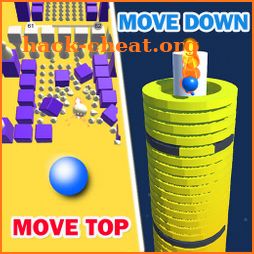 Ball Move Top: Ball Shooting Game 3D icon