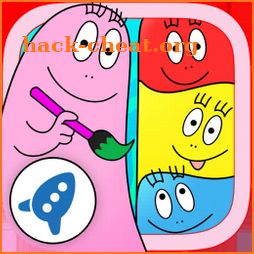 Barbapapa and the colours icon