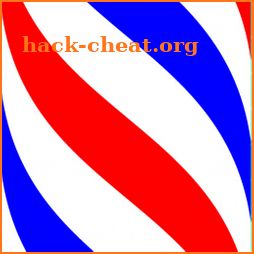 Barber pole icon