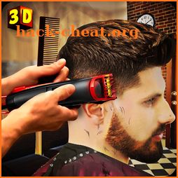 Barber Shop Hair Salon Cut Hair Cutting Games 3D icon