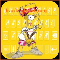 Bart x Supreme Keyboard HD icon