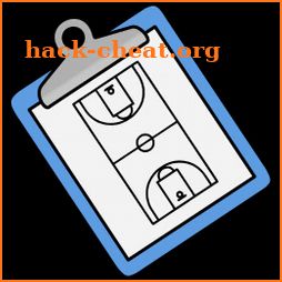 Basket coach board icon