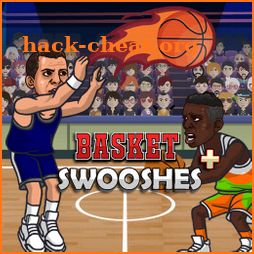 Basket Swooshes - basketball game icon