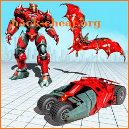 Bat Robot Car transform games icon