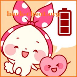 Battery Saver & Battery Widget : Mochizukin-chan icon