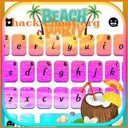 Beach Party Keyboard Theme icon