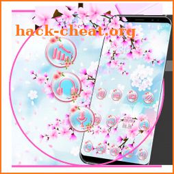 Beautiful Pink Sakura Theme🌸 icon