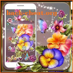 Beautiful Shiny Flower Theme icon