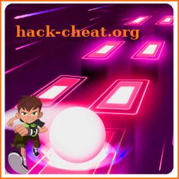 BEN 10 Alien Hero Theme Dance Tiles Hop icon