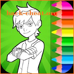 Ben 10 Colouring Book icon