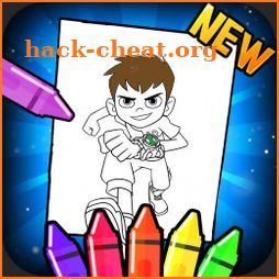 Ben ten Coloring 10 Aliens icon