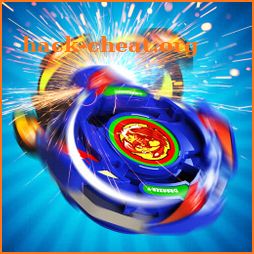 Beyblade spin tops hand spinner toys icon