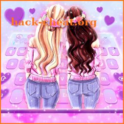 BFF Girls Keyboard Theme icon