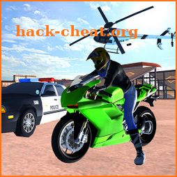 Bike Cop Chase Motocross Simulator Extreme Ramp icon