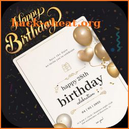 Birthday Invitation Card Maker icon