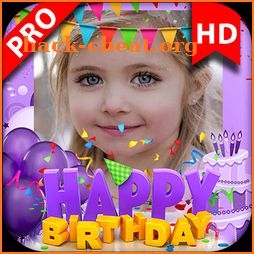 Birthday Photo Frame 2019, Birthday Photo Editor icon