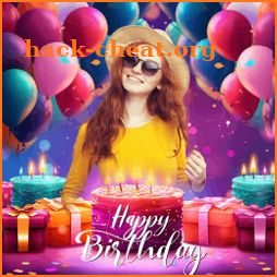 Birthday Photo Frame Maker App icon