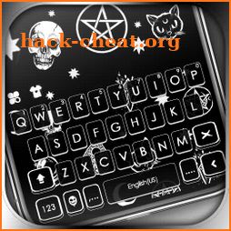 Black Magic Doodle Keyboard Theme icon