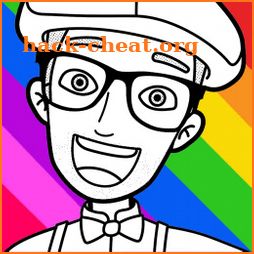 Blippi Coloring Book icon