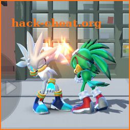 blue hedgehog beat 'em up icon