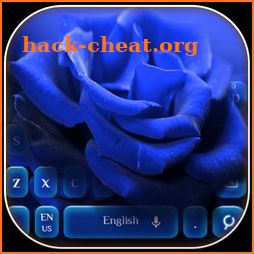 Blue Rose Keyboard Theme icon