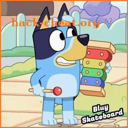 Bluey Game Skateboard adventur icon