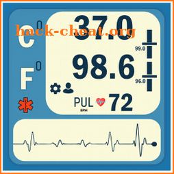 Body Temp Fever Thermometer icon