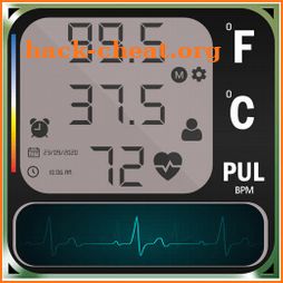 Body Temperature Thermometer :  Fever Log Records icon