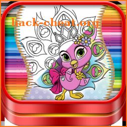 Book Coloring Pets icon