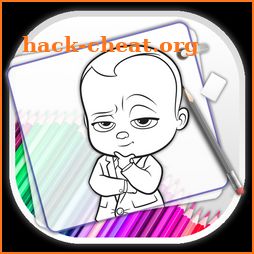 Boss Child Coloring Book Pro icon