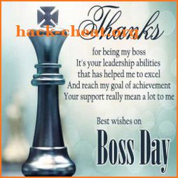 Boss Day: Greeting, Wishes, Quotes, GIF icon