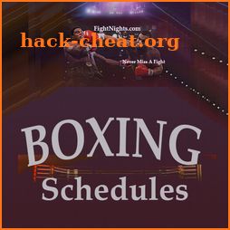 Boxing Schedule by FightNights icon