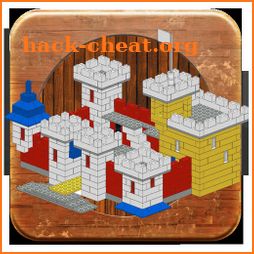 Brick buildings example AdFree icon