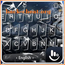 Broken Glass Keyboard Theme icon