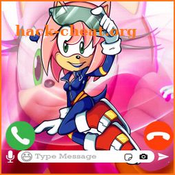 Broma Amy Rose fake call prank icon