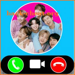 BTS Kpop Video Call & chat Simulator icon