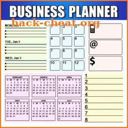 Business Diary Sales Notes Register & Day Planner icon