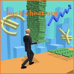 Business Run 3D icon