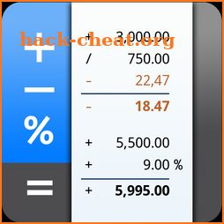 CalcTape Calculator with Tape icon