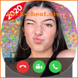 Call Damelio Charli Simulator icon