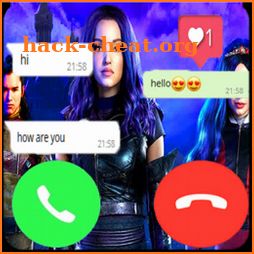 Call Descendents -3 Chat Call Simulator icon