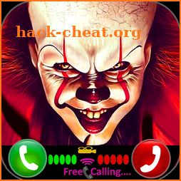 Call From Pennywise vedio-sms-chat-live icon