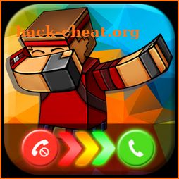 Caller Skins for Pixel Gun 3D - Color Phone Flash icon